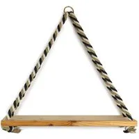 Gary Mash GARY MASH Wandregal Triangle mit bunter Baumwollkordel – Produktbild 1 von 1