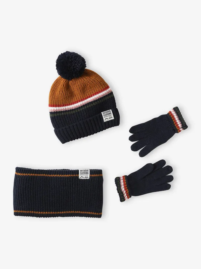 Vertbaudet Jungen-Set, Mittelblau, – Produktbild 2 von 4
