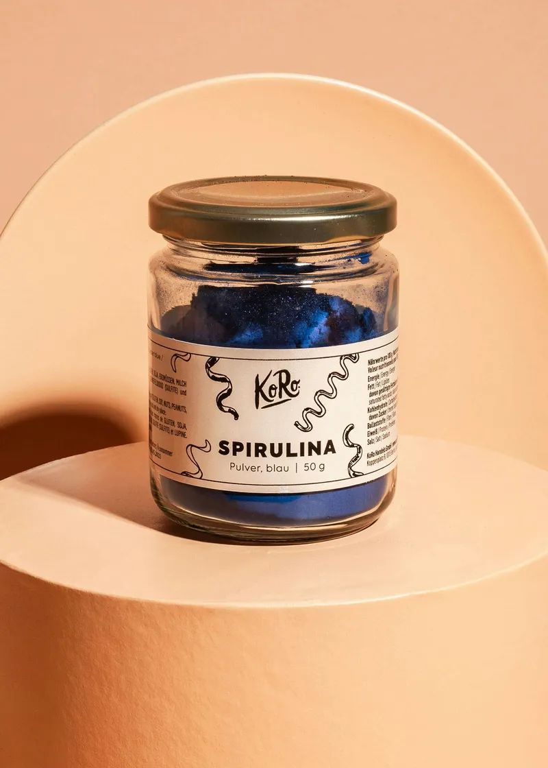 KoRo Blaues Spirulina Pulver 50 g – Produktbild 1 von 5
