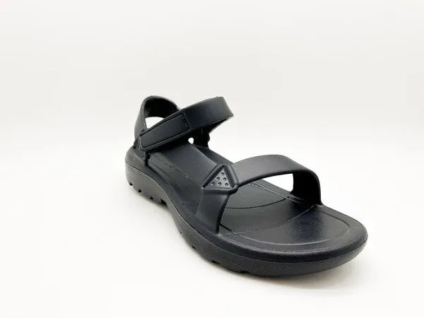 thies Vegane Ecofoam Trek Sandale von thies ® aus recyceltem EVA, Black (schwarz), – Produktbild 2 von 4