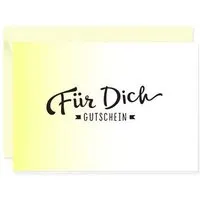 Bow & Hummingbird Bow & Hummingbird Mini-Grußkarte Für Dich – Produktbild 1 von 1
