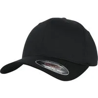 Flexfit Flexfit Organic Cotton Cap Basecap Kappe Mütze Bio-Baumwolle Yupoong 6Panel Full 6277OC, Schwarz, – Produktbild 1 von 1