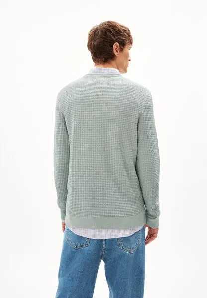 ARMEDANGELS ARMEDANGELS GRAANMO Herren Pullover aus Bio-Baumwolle, Morning dew, – Produktbild 2 von 4