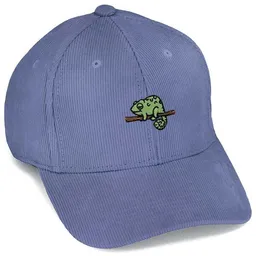 LIGARTI Bestickte Cord Cap – Mareike das Chamäleon – LIGARTI Tiermanufaktur – Produktbild 1 von 1