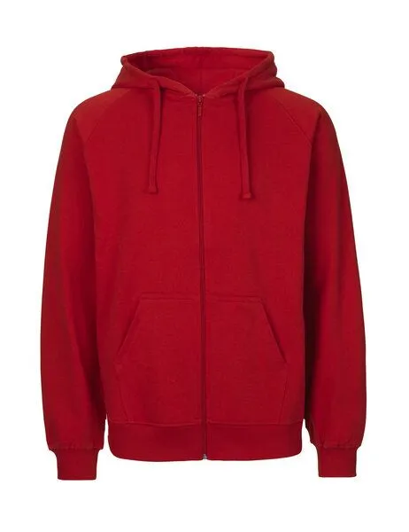 Neutral® - 3FREUNDE Neutral® - 3FREUNDE Männer Hoodie Zipped, Rot, – Produktbild 1 von 4