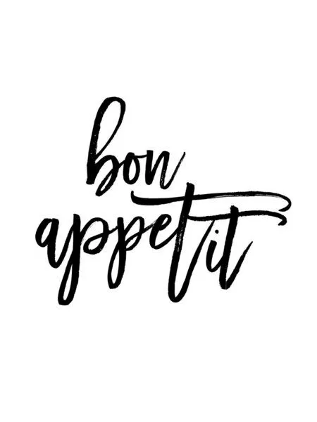 Photocircle Photocircle Poster / Leinwandbild - Bon Appetit – Produktbild 1 von 4