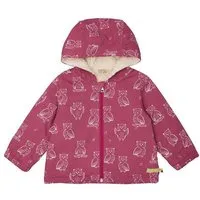 loud proud loud + proud Babys & Kinder Wasserabweisende Jacke mit Teddyfutter, GOTS-zertifiziert, Rouge(pink), – Produktbild 1 von 1