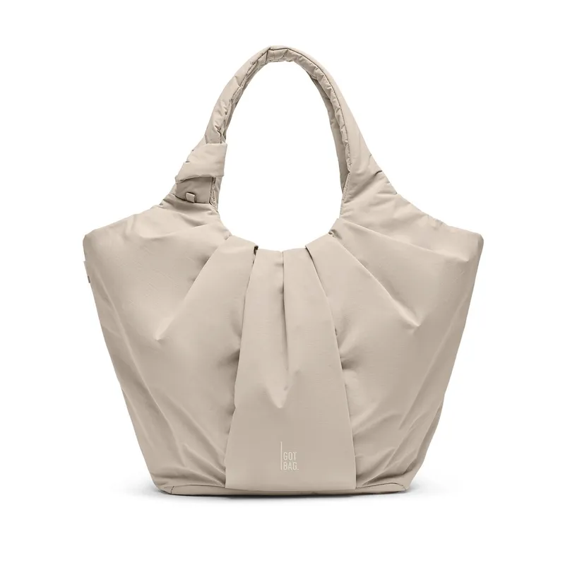 GOT BAG GOT BAG Pleat Tote Bag monochrome scallop, Beige, – Produktbild 1 von 1