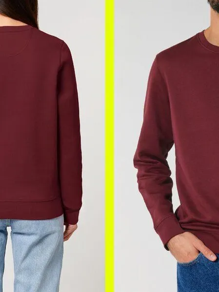 UNIPOLAR UNIPOLAR Sweater Modell: Rolin, Burgundy (rot), – Produktbild 5 von 6
