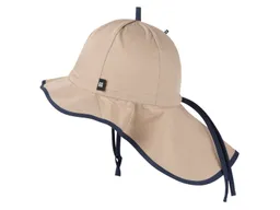 Pure pure by Bauer PURE PURE by Bauer Baby und Kinder Sonnenschutz Mütze mit Bindebändern UV 40 dune Gr. 49 – Produktbild 1 von 1
