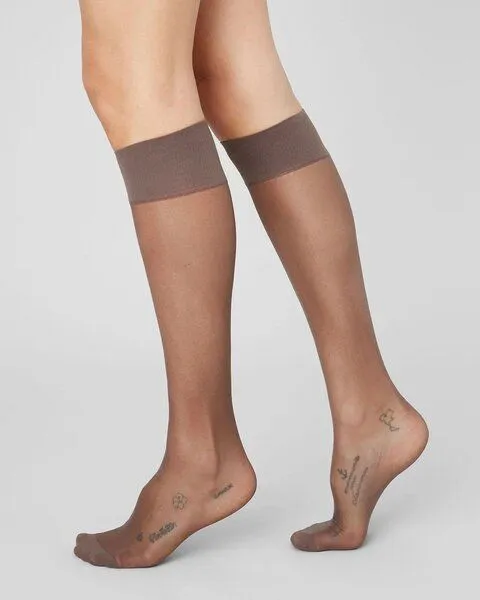 Swedish Stockings Swedish Stockings Strümpfe Elin Knee-Highs, Dark brown, – Produktbild 2 von 2