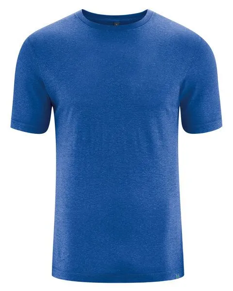 HempAge HempAge Herren T-Shirt Hanf/Bio-Baumwolle, Royal (blau), – Produktbild 1 von 2