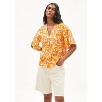 ARMEDANGELS ARMEDANGELS HOLMAA MANGORANGE - Damen Bluse Relaxed Fit aus TENCEL Lyocell – Produktbild 1 von 1