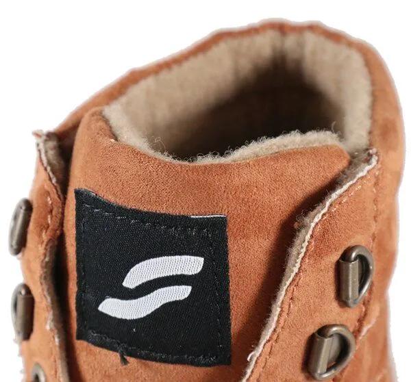 Fairticken Fairticken Veganer Winter-Sneaker MERCOL mit Fütterung, Cognac (braun), – Produktbild 4 von 4