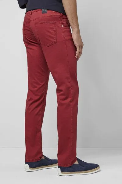 M 5 BY MEYER M 5 BY MEYER Baumwoll Five Pocket, Rot (rot), – Produktbild 3 von 4