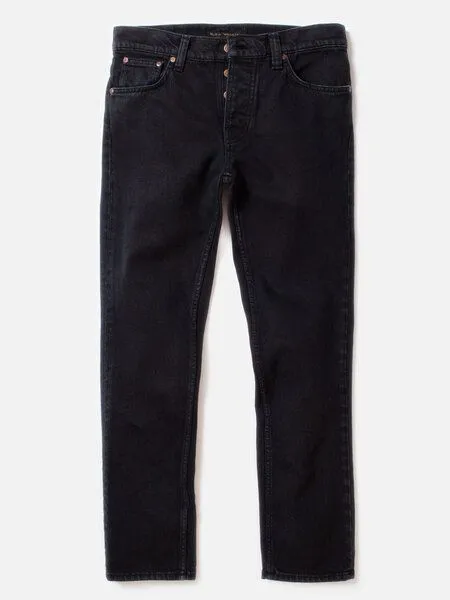 Nudie Jeans Nudie Jeans Grim Tim - Matte Black OD – Produktbild 8 von 8
