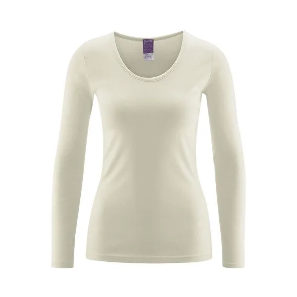 Living Crafts Living Crafts Langarm-Shirt - JOHANNA, Natural, – Produktbild 2 von 2