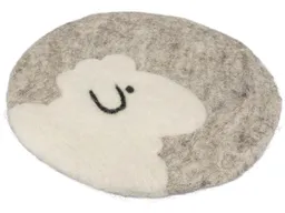 cilio cilio Untersetzer 'LANA Schaf', grau, aus Schafwolle – Produktbild 1 von 1