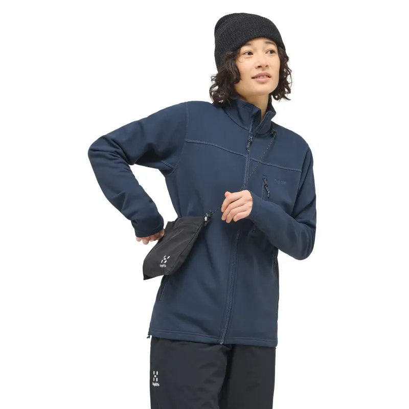 Haglöfs Wanderjacke Damen Haglöfs Rosson Mid, Blau, – Produktbild 1 von 1