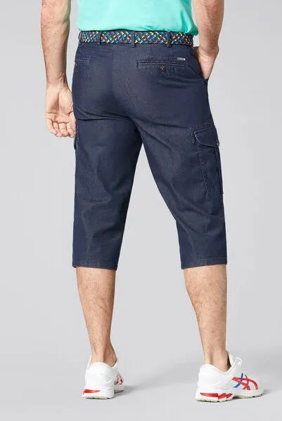 Meyer MEYER Denim Capri Bermuda, Blue, – Produktbild 3 von 4