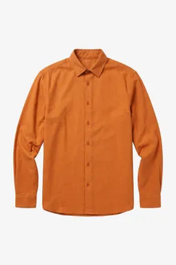 KnowledgeCotton Apparel KnowledgeCotton Apparel Herren vegan Hemd Dune Regular Aus Flanell Farbe Golden Oak – Produktbild 1 von 1