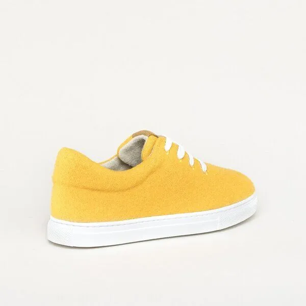 Gottstein Gottstein Wool Walker 101 - Woll Sneaker für Damen & Herren aus 100% Schurwolle, Gelb, – Produktbild 4 von 4
