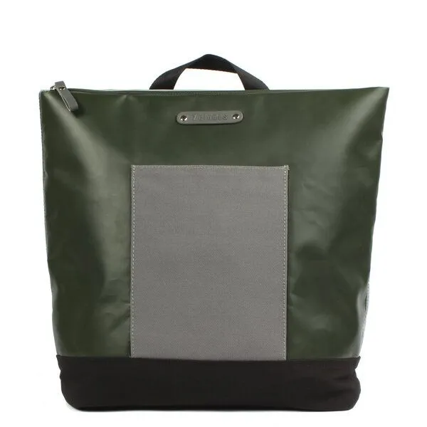 7clouds 7clouds Shopper-Rucksack Nusin 7.1, Junglegreen-grey, – Produktbild 1 von 4