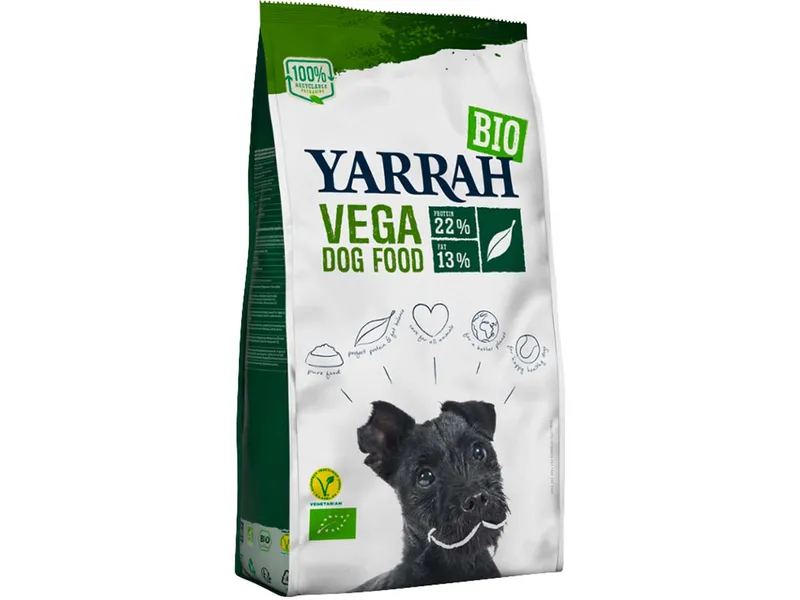 Yarrah YARRAH Bio-Trockenfutter für ausgewachsene Hunde, vegetarisch, 2 kg – Produktbild 1 von 1