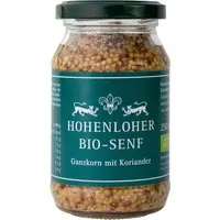 Ecoland Hohenloher Bio-Senf "Ganzkorn" mit Koriander, 250 ml – Produktbild 1 von 1