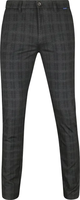 MAC Mac Chino Griffin Karo Anthrazit - Größe W 36 - L 32 – Produktbild 1 von 1