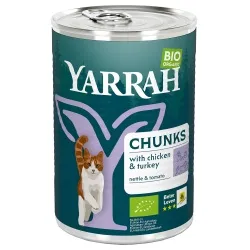 Yarrah Yarrah Bröckchen mit Huhn & Truthahn (für Katzen) – Produktbild 2 von 2
