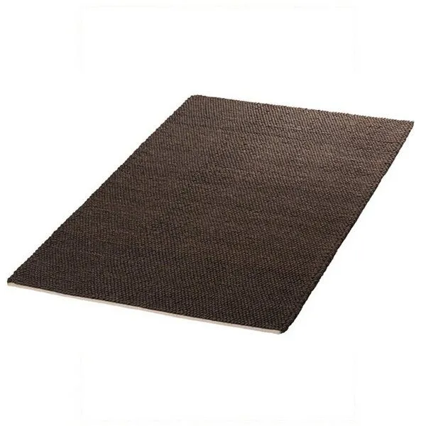 Prolana Prolana Handgefertigter Flachgewebe-Teppich "Loop" aus Wolle, Braun, – Produktbild 1 von 4