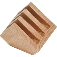 Holz-Notizhalter 'Cube' Buche – Produktbild 1 von 1