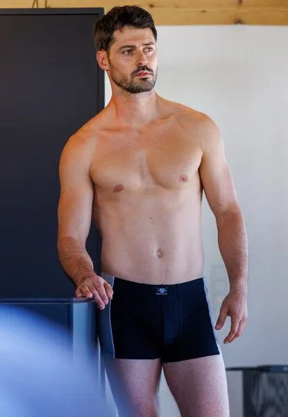 Haasis Bodywear Haasis Bodywear Herren Pants 3er Pack ohne Eingriff, Single Jersey,, Schwarz/graumeliert, – Produktbild 3 von 4