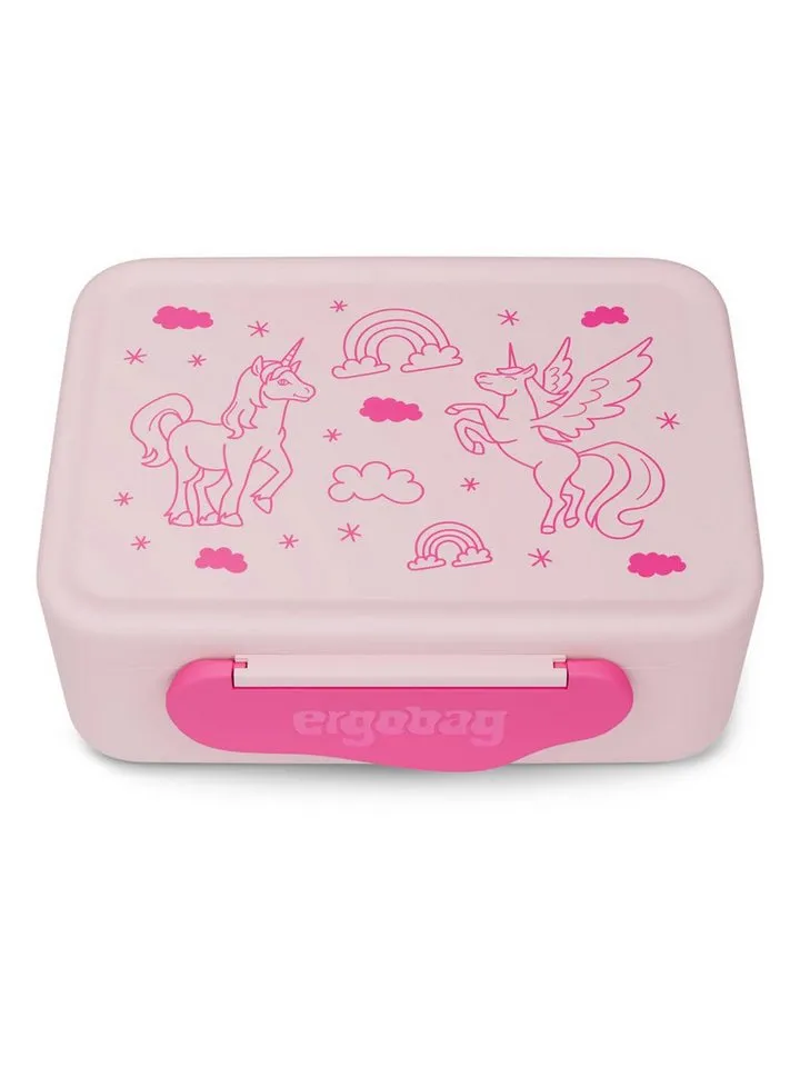 Ergobag Ergobag Lunchbox Brotdose, Kunststoff, (Brotdose, 1-tlg., 1x Brotdose), spülmaschinengeeignet bis 45 Grad, Handwäsche empfohlen, Rosa, – Produktbild 1 von 8