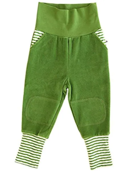 Leela Cotton Leela Cotton Baby Kinder Nickyhose Bio-Baumwolle, Grün-wald, – Produktbild 2 von 2