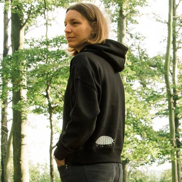 Cmig Cmig Damen Hoodie Assel in schwarz – Produktbild 1 von 4