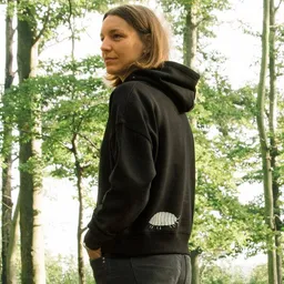 Cmig Cmig Damen Hoodie Assel in schwarz – Produktbild 1 von 1