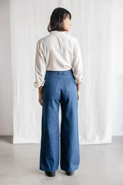 Jyoti - Fair Works Jyoti - Fair Works Bio-Baumwolldenim Hose Tushar, Denim, – Produktbild 3 von 4