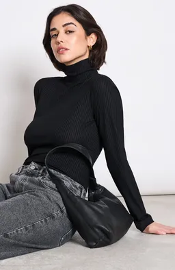 JAN N JUNE JAN 'N JUNE Damen vegan Top Mio Schwarz – Produktbild 1 von 1