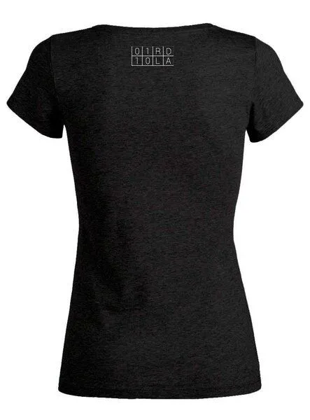 UNIPOLAR Unipolar Informatik T-Shirt | Turingmaschine, Heather black denim, – Produktbild 3 von 3