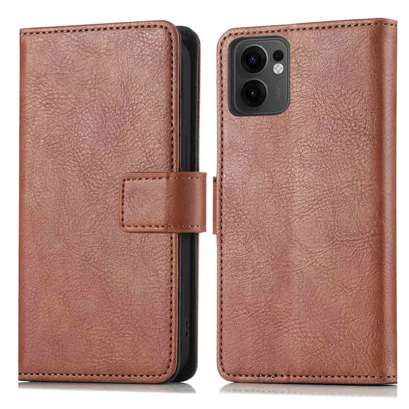 imoshion imoshion Luxuriöse Klapphülle für das Oppo Reno 13, Braun, – Produktbild 1 von 1