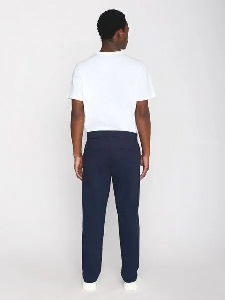 KnowledgeCotton Apparel KnowledgeCotton Apparel Chino CHUCK Twill, Total eclipse, – Produktbild 5 von 5