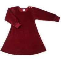 Leela Cotton Leela Cotton Mädchen Cord-Kleid Bio-Baumwolle, Bordeaux, – Produktbild 2 von 2