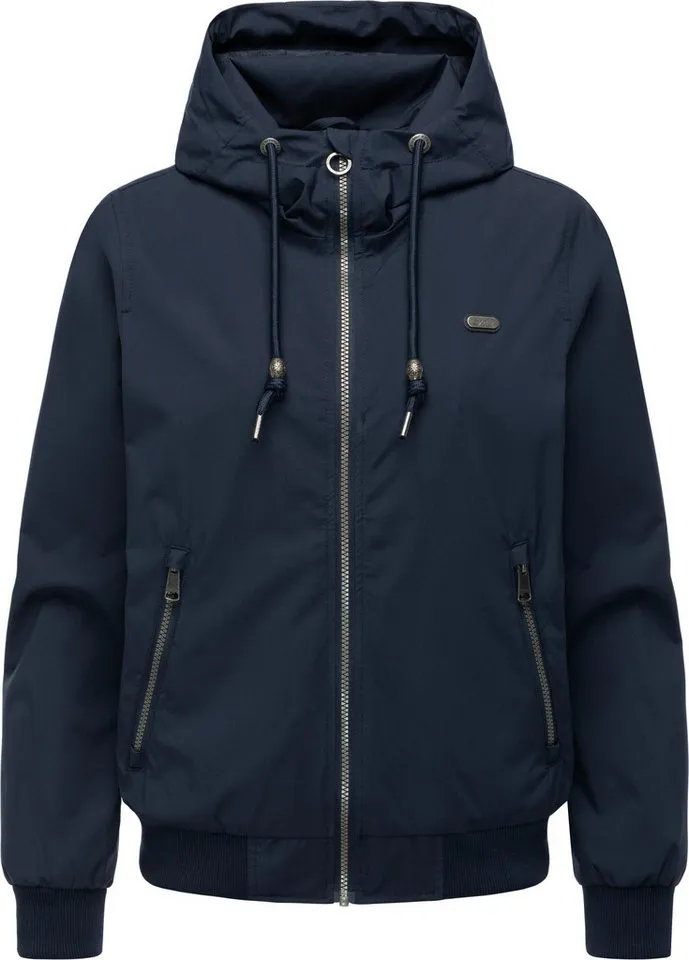 ragwear ragwear Outdoorjacke Nuggeta Summer YOUMODO Lässige Übergangsjacke mit Kapuze, Blau, – Produktbild 2 von 5