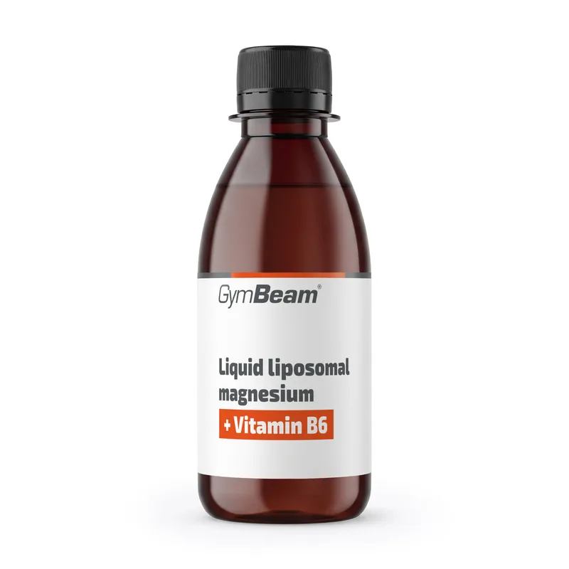 GymBeam GymBeam Flüssiges liposomales Magnesium 200 ml Himbeere – Produktbild 1 von 1