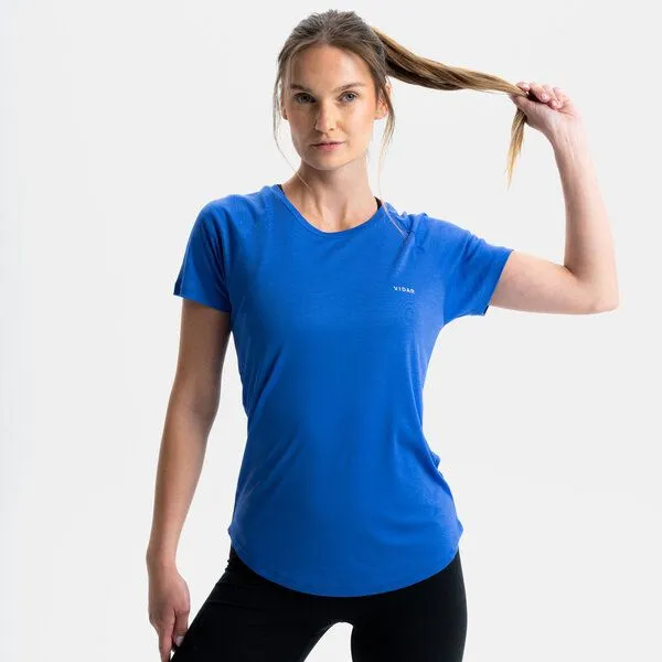 VIDAR Sport VIDAR Sport Damen Natural Performance Shirt, Burgundy red, – Produktbild 4 von 4