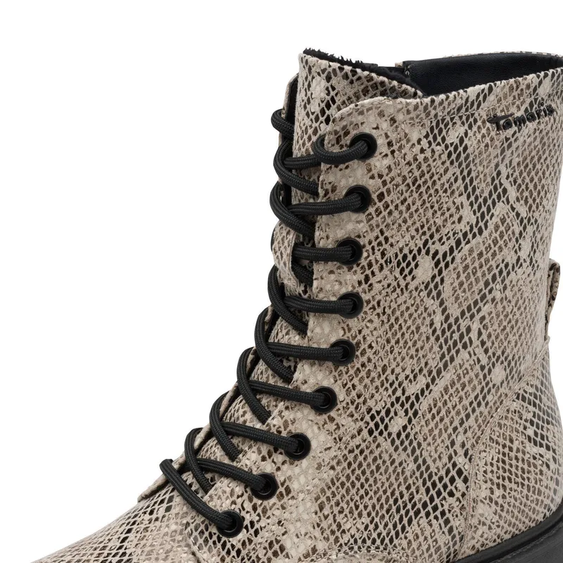 Tamaris Tamaris M2527641 Damen Schnürboots, Beige, – Produktbild 6 von 6