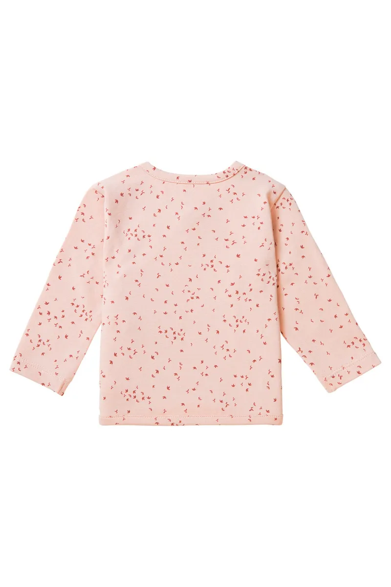 Noppies Newborn Langarmshirt Nantes, Rosa, – Produktbild 2 von 2