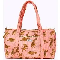 KIKOONI KIKOONI handgefertigte große Baumwolltasche "K. Shopper", Electric tigress, – Produktbild 1 von 1